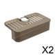 thumbnail image 1 of 2 Estantes Para Escurridor De Jabón, Estante De Drenaje Para Grifo Desmontable Para Baño, Hogar, Cocina, Amarillo Jengibre, 1 of 8
