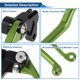 thumbnail image 4 of Palancas de freno y embrague cortas para Yamaha WR250F 2017-2022, palanca de freno de manillar de motocicleta, aleación de aluminio, verde sólido, 1 par, 4 of 6