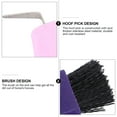 thumbnail image 2 of 2 Pcs Brosses de Nettoyage pour Sabots de Cheval Outils de Toilettage de Cheval, 2 of 6