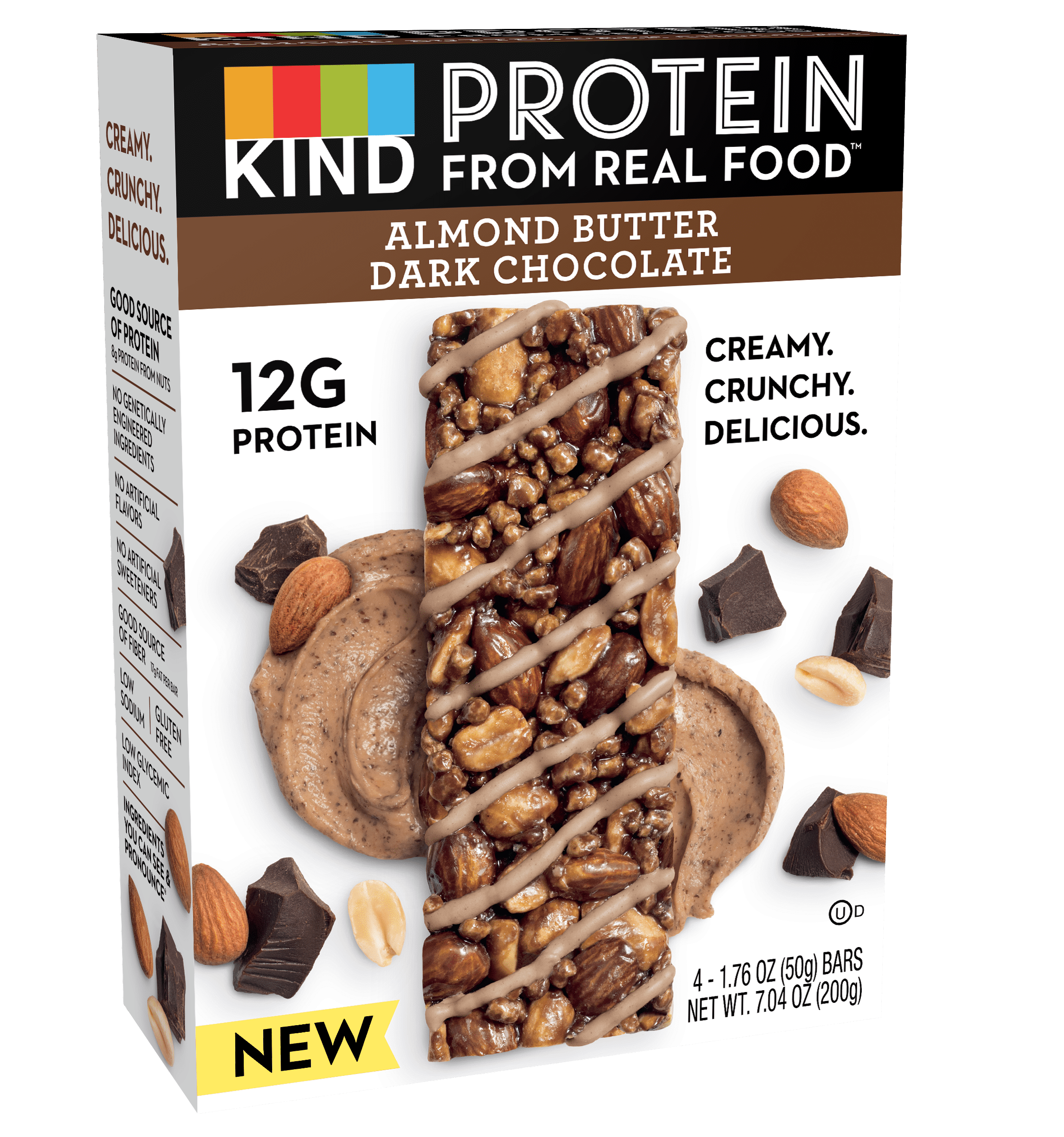 Kind Protein Almond Butter Dark Chocolate 4ct