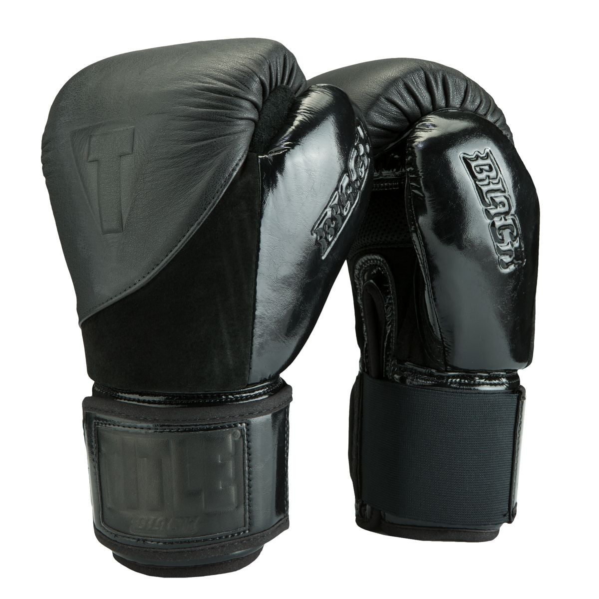 Blitz Kickboxing Black & White Gloves 