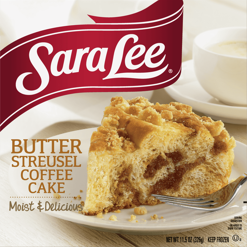 Sara Lee® Coffee Cake, Butter Streusel, 11.5 oz. (Frozen)