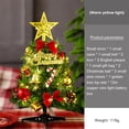 thumbnail image 2 of Mini árbol de Navidad artificial de 30 cm, novedad, árboles de Navidad, suministros para festivales, 2 of 6