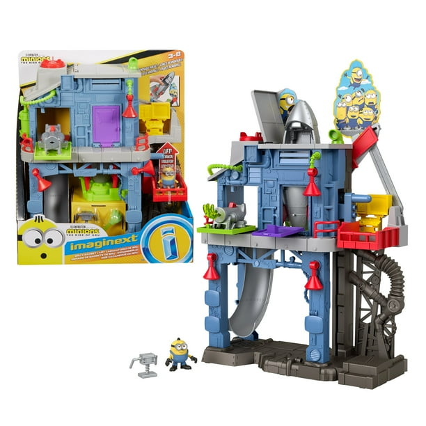 Imaginext Minions The Rise Of Gru Gru S Gadget Lair Playset Walmart Com Walmart Com