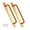 Golden 210mm, variant on 2 Pack Multipurpose Barn Door Handles Hole Center Aluminum Alloy Gate Handle for Bathroom Wardrobe Closet Daily Use