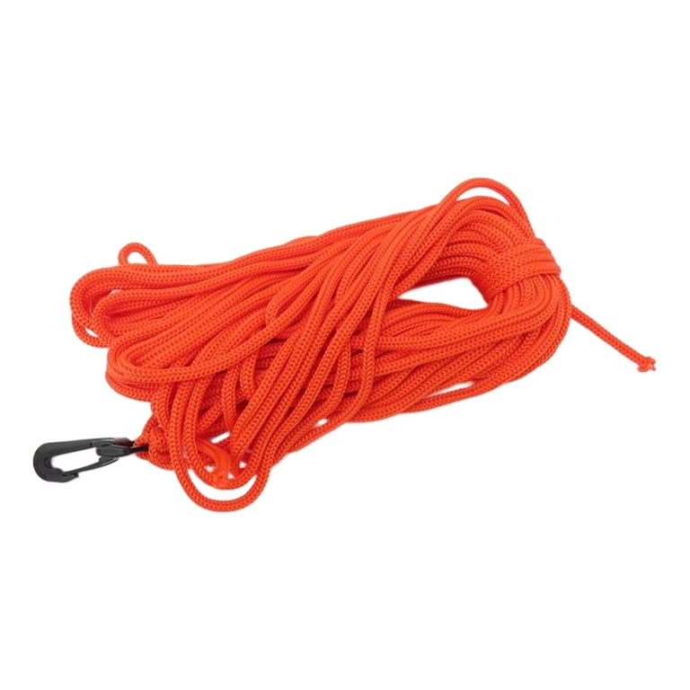 Buoy Float Rope, Float Dive Rope Line, Buoy Scuba Gear, 21M/69ft Buoy Dive Scuba Rope, Portable for Diving Fishing Spearfishing Accessories, Orange