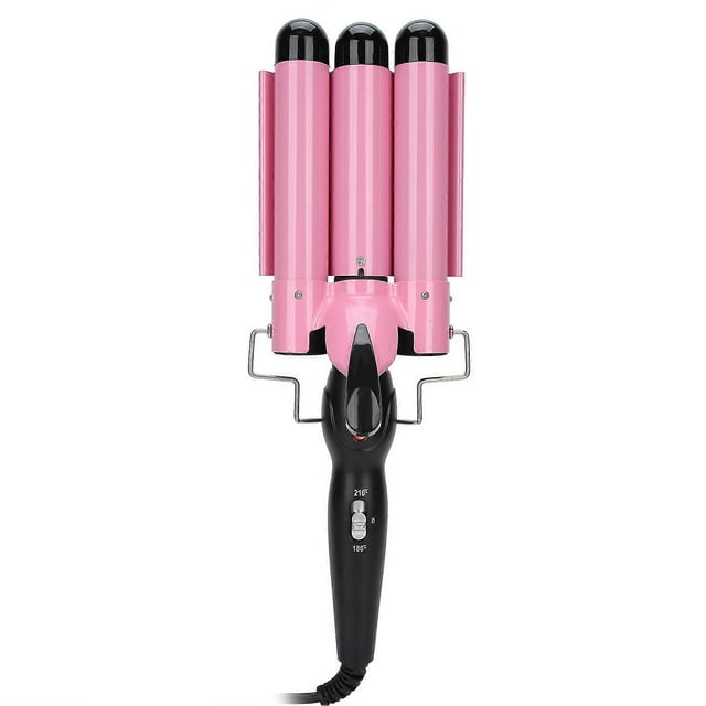 3 Barrel Curling Iron Wand Adjustable Hair Curler Waver Crimper Hair Styling Tool ~240V