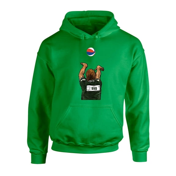 Larry Bird 3 Point Champ Boston Hooded Sweatshirt Hoodie