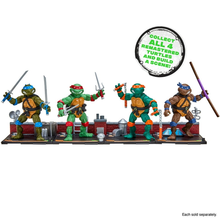レア　Turtles Michelangelo13→10 Teenage Mutant Ninja Turtles: 4” Remastered Michelangelo