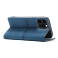 thumbnail image 3 of SaniMore for iPhone 14 Pro Max 6.7" 2022 Case [Magnetic Flip Full Protecetive Cover] Card Cash Pokcet + Kickstand + Retro Wear-resisitant PU Leather + Shockproof TPU Inner Business Shell, Blue, 3 of 9
