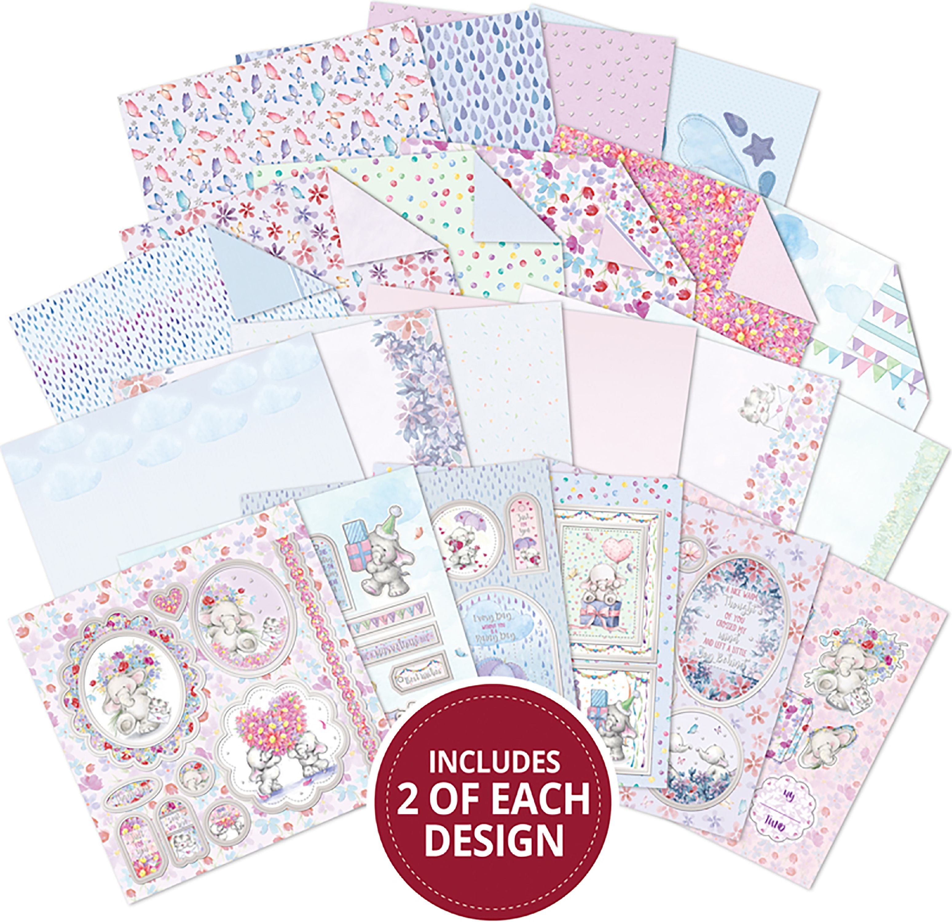 Hunkydory Craft Stack Paper Pad 8"X8" 44/Pkg-Tons Of Fun - Walmart.com
