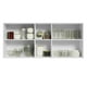 thumbnail image 4 of Mueble Superior de Cocina Madesa Agata 150 cm 2 Puertas y 2 Nichos Blanco, 4 of 6