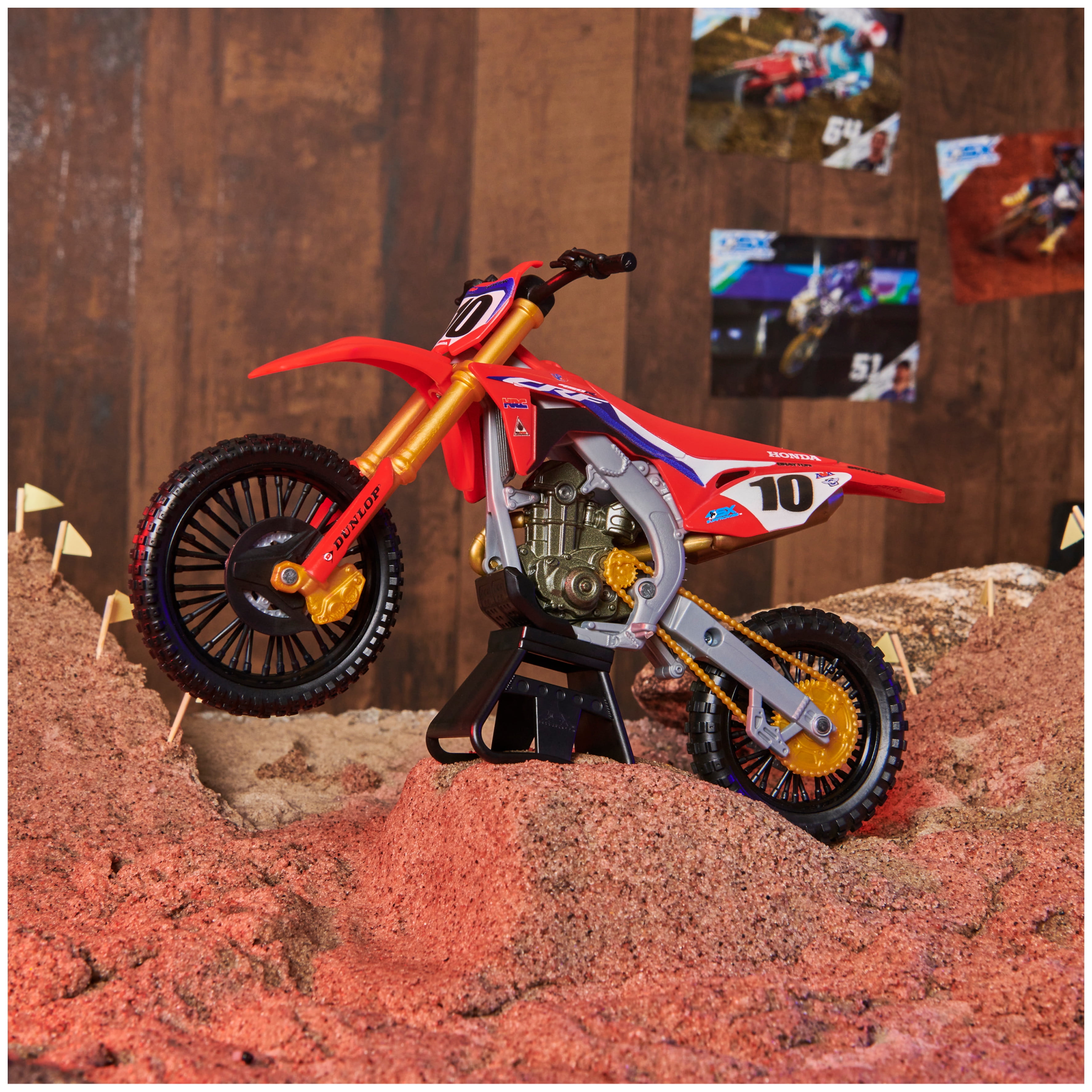 Supercross, Authentic Justin Brayton 1:10 Scale Collector Die-Cast