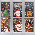 thumbnail image 1 of Etiqueta de la pared de Navidad Etiqueta estática del copo de nieve, etiqueta de la pared removible de la ventana, 1 of 5