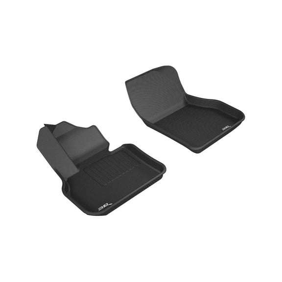 3D MAXpider Custom Fit KAGU Floor Mat (BLACK) Compatible with MINI COUNTRYMAN/S/JCW (F60) 2017-2023 - Front Row