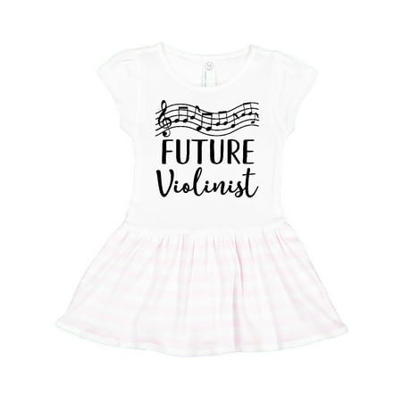 

Inktastic Future Violin Player Violinist Gift Toddler Girl Dress