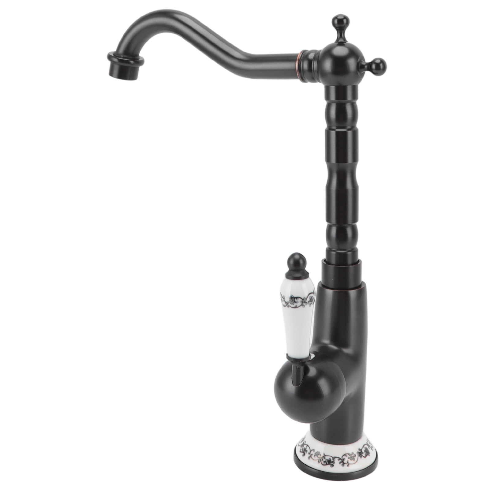 Kitchen Faucet, All Copper Ceramic Disc Filter Antique Kitchen Faucet ...