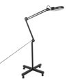 thumbnail image 4 of Magnifier Stand Beauty Cosmetic Makeup 5x Magnifying Lighted Magnifier Light Floor LED Lamp 110V Black, 4 of 8