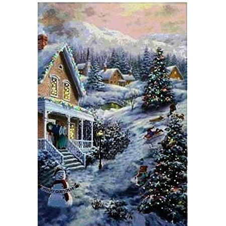 Lightahead Merry Christmas A Fiber Optic Christmas Tapestry With Blinking Lights Inch Lightahead Merry Christmas A Fiber Optic Christmas Tapestry With Blinking Lights Inch