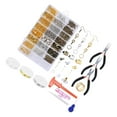 thumbnail image 4 of simhoa 1321Pcs Jewelry Making Supplies Kit Shape Pins Earring Findings for DIY Bracelet, 4 of 8