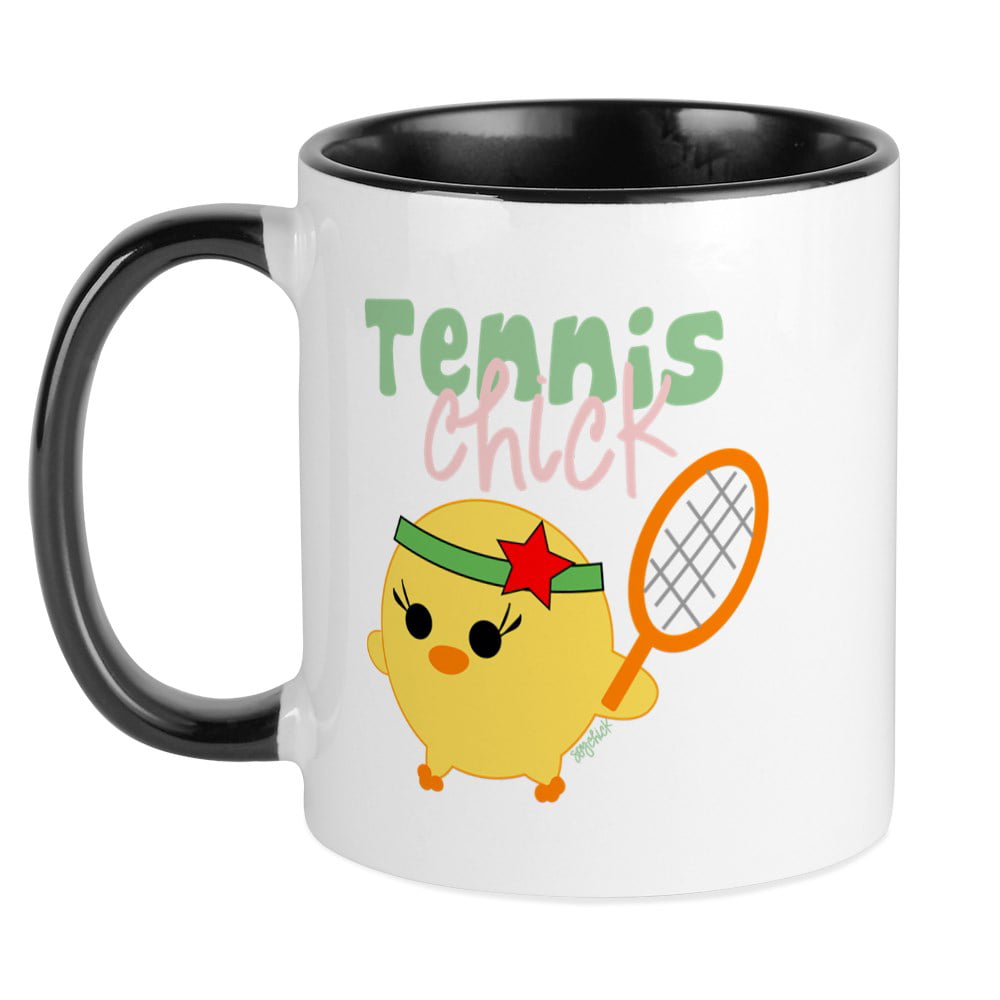 CafePress Tennis Chick Mug 11 oz Ceramic Mug 216810723 