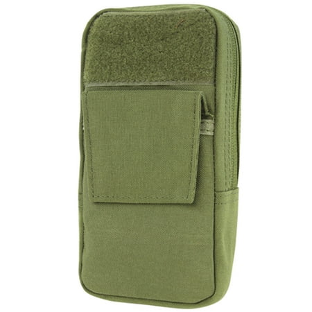 Condor MA57 GPS Cell Phone Gadget Double Zipper MOLLE Pouch - OD