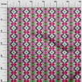 thumbnail image 3 of oneOone Cotton Jersey Pink Fabric Geometric Sewing Fabric By The Yard Printed Diy Clothing Sewing Supplies 58 Inch Wide, 3 of 4