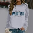 thumbnail image 4 of Fall Sweatshirts for Women 2025 I Don't Do Winter Very Well Sweatshirt Long Sleeve Crewneck Graphic Pullover Tops, 4 of 5