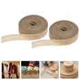 thumbnail image 3 of 2 Rolls of Natural Jute Ribbon Wedding Decorative Ribbon DIY Gift Box Packaging Ribbons, 3 of 8