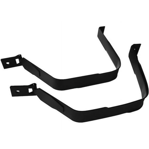 Center Fuel Tank Strap - Set of 2 - Compatible with 1999 - 2007 Ford F-350 Super Duty 2000 2001 2002 2003 2004 2005 2006