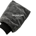 thumbnail image 2 of TTJ Dual-Sided Twist Cloth Car Wash Mitt with Chenille Strands, Polyester Duster Glove for Auto Cleaning, 2 of 7