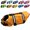 Orange, variant on Coloody Dog Life Jacket Safety Swimsuit with Reflective Stripes for Doggie