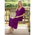 thumbnail image 5 of HAPPY BAY Women's Beachwear Swimsuit Coverups for Women Summer Cover ups for Swimwear Women Button up Shirt Dress Beach L-XL Purple, Solid, 5 of 5