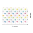 thumbnail image 2 of Bathroom Rugs Non Slip Washable - Cute Colorful Pig Kitchen Mats for Floor, Area Rugs for Entryway Rugs Indoor, Laundry Bathroom Room Door Rug with Rubber Backing 20x31.5in, 2 of 8