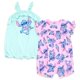 thumbnail image 1 of Romper Disney Lilo & Stitch para niñas de 12 meses, paquete de 2, 1 of 6
