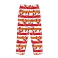 thumbnail image 5 of Xecao Red Lobster Women's Straight Lounge Pajama Pants: The Epitome of Relaxed Sleepwear, 5 of 9