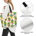 thumbnail image 3 of Naloa Cute Cartoon Cactus Tote Bag for Women Large Capacity Shoulder Bag for College Work Travel Shopping, 3 of 8