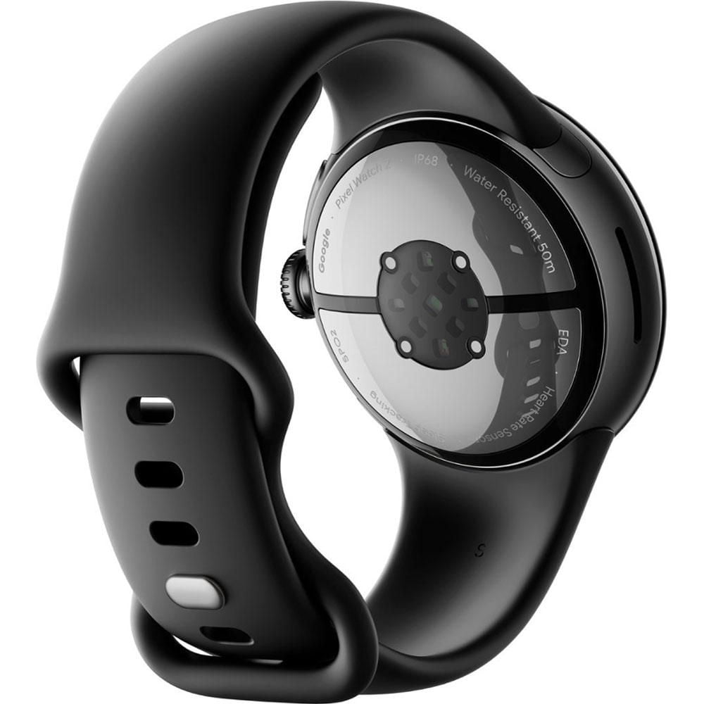 Google Pixel Watch 2 Matte Black Smartwatch with Obsidian Active Band Wi Fi Obsidian Walmart