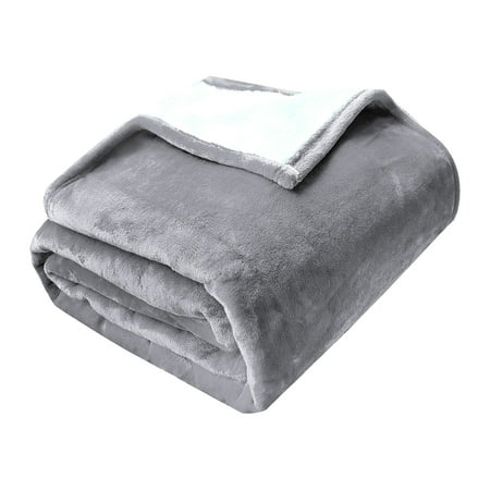 MOPOOR Double Layer Thickened Flannel Sheepskin Blanket - Soft Warm Pet Blanket for Dogs Cats Comfortable Pet Bed Cover for Home for Small Medium Dog Cat