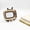 Beige, variant on Vintage TV Shaped Wooden Photo Frame 5x5 Inch Desktop Hanging Display Black