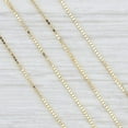 thumbnail image 1 of JUNWELL 14K Solid Yellow Gold Box Necklace  Real Gold Chain with Lobster Lock, 1 of 9