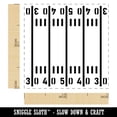 thumbnail image 2 of Football Field Yardlines Self-Inking Rubber Stamp Ink Stamper - Black Ink - Small 1 Inch, 2 of 7