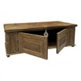 thumbnail image 6 of Taran Designs Solid Wood Coffee Table with Storage in Brown, 6 of 6