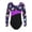 Pegasus Star, variant on iiniim Kids Girls Long Sleeves Ballet Leotard Junior Criss Cross Back Gymnastics Dance Bodysuit Size 4-16 Pegasus Star 4