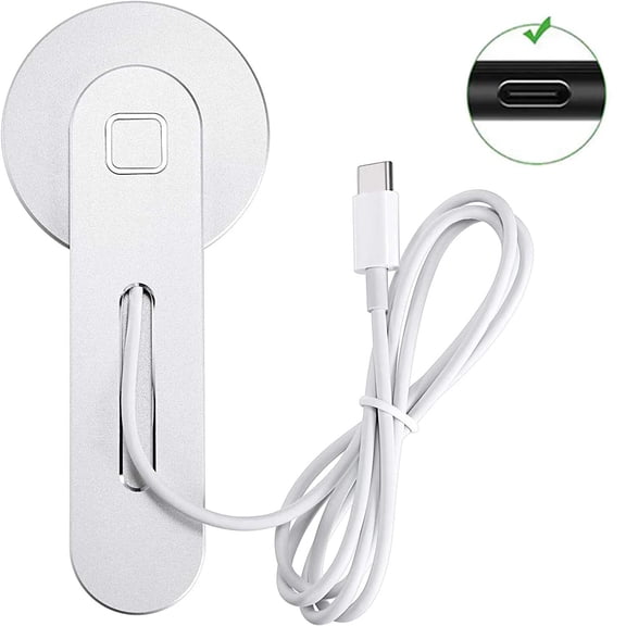 Magnetic Laptop Phone Holder with 15W Fast Wireless Charger