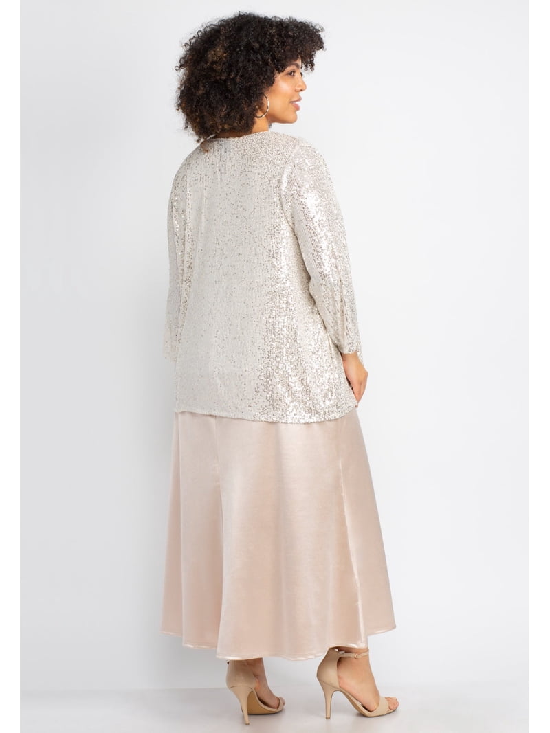 plus size sequin blazer dress Plus Size Sequin Blazer Dresses & Glitter Jumpsuits