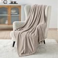 thumbnail image 2 of Manta polar Bedsure Oxford Tan, tamaño doble, 300 g/m², 2 of 8