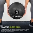 thumbnail image 3 of Prosourcefit Slam Medicine Balls - Pelotas De Peso Muerto Con Agarre Texturizado Y Suave Para Crossfit, Ejercicios De Fuerza Y ​​Acondicionamiento, Entrenamientos Cardiovasculares Y Centrales, Color N, 3 of 5