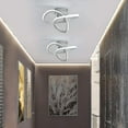 thumbnail image 3 of Lámparas de techo LED modernas, luces de techo creativas con forma de flor, lámpara de techo para balcón y pasillo, hogar, 3 of 5