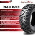 thumbnail image 2 of Wanda ATV Tires 23x8-11 & 25x12-9 P3501 Deep Tread Mud, Set 4, 2 of 10